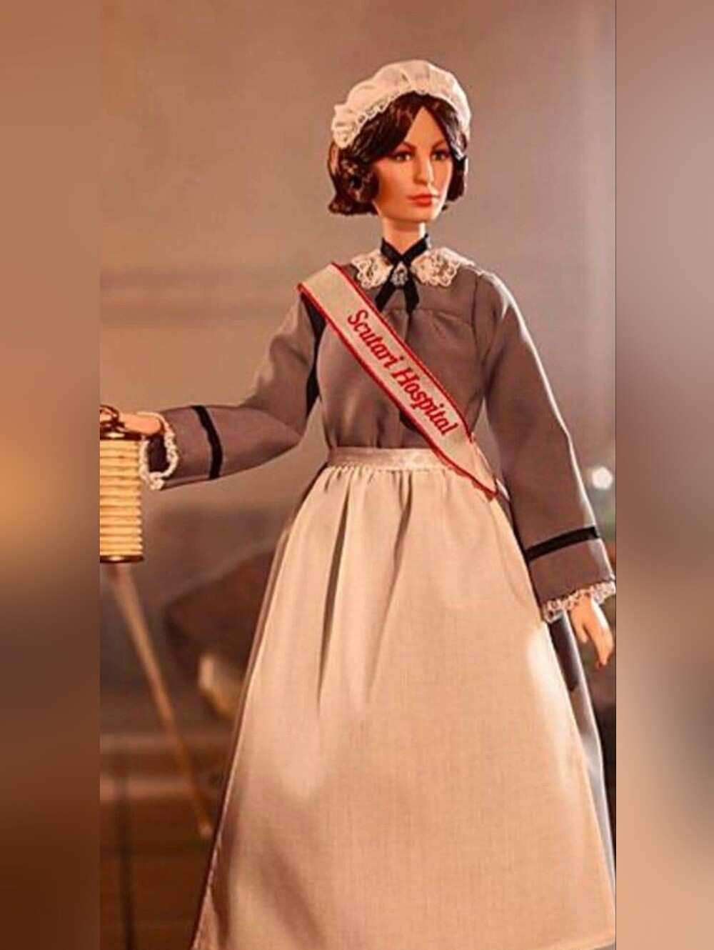 Florence Nightingale Barbie Inspiring Women Doll - Picture 11 of 16